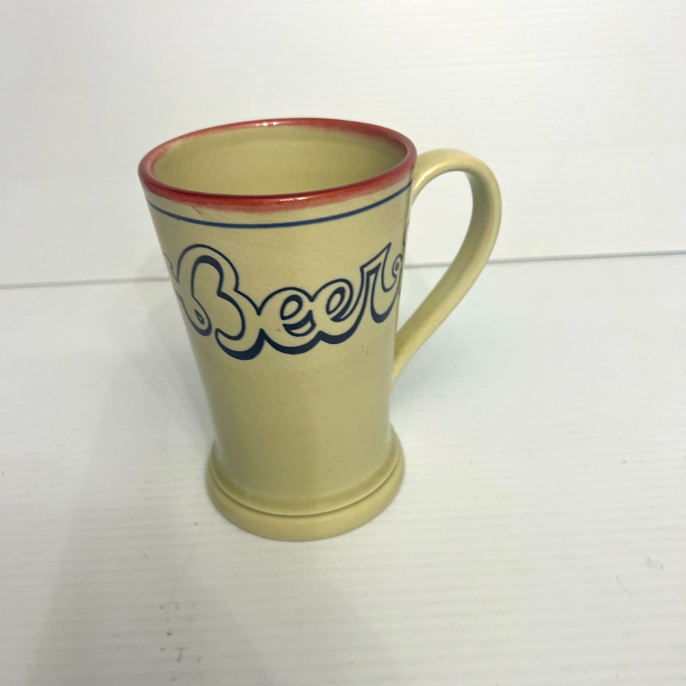 Vintage Italy  Stoneware Ceramic Baldelli coffee mug